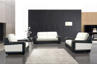 Мека мебел в черно и бяло
